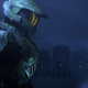 Master Chief and the Weapon in 343 Industries' Halo Infinite.